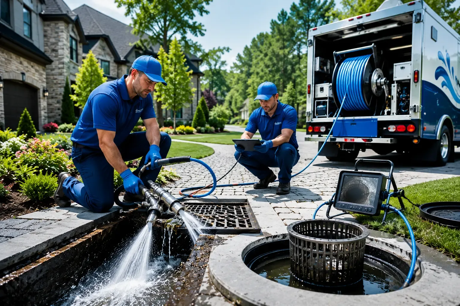 Local outdoor drain cleaning professionals in Oak Ridge, NC
